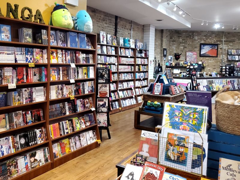 Shelves Of Manga From Chart-Toppers To Deep Cuts
