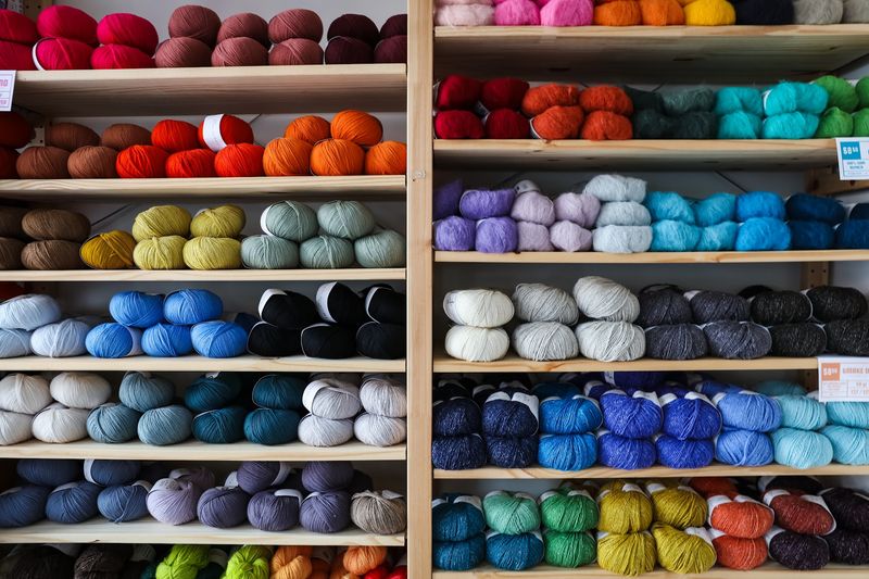 Shelves Of Thoughtfully Chosen Fiber Shelves Of Thoughtfully Chosen Fiber