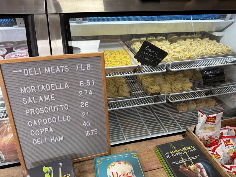 Sandwich Counter Layered With Cured Meats And Cheeses