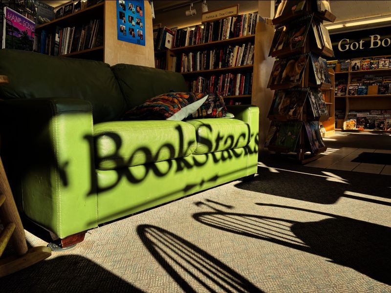 Shelves Packed With Maine Stories