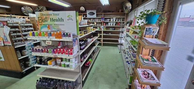 Shelves Packed With Natural Foods Shelves Packed With Natural Foods