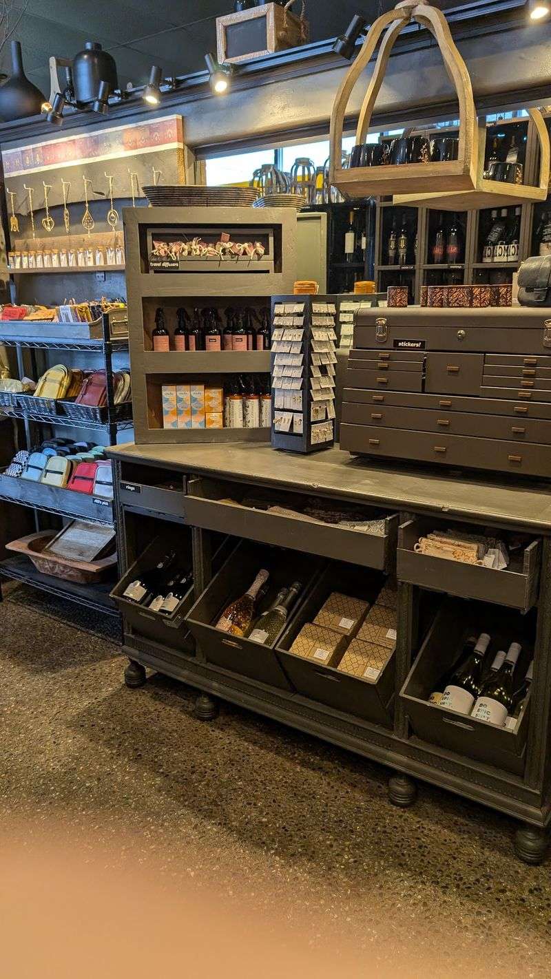 Shelves Stacked With Imported Italian Treasures