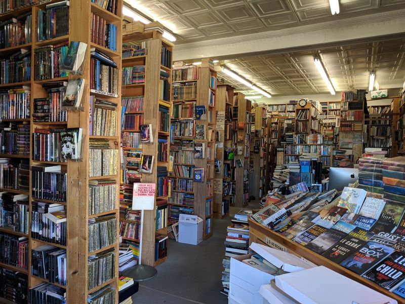 Shelves That Climb All The Way To The Ceiling
