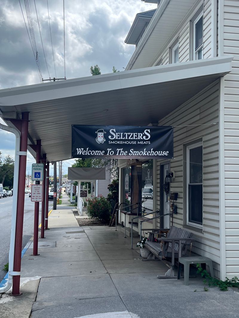 Lebanon Bologna Sandwich — Seltzer’s Smokehouse Meats — Palmyra, PA
