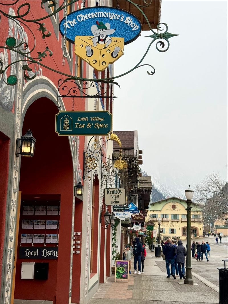 Shops Stuffed With Wood Carvings and Ornaments