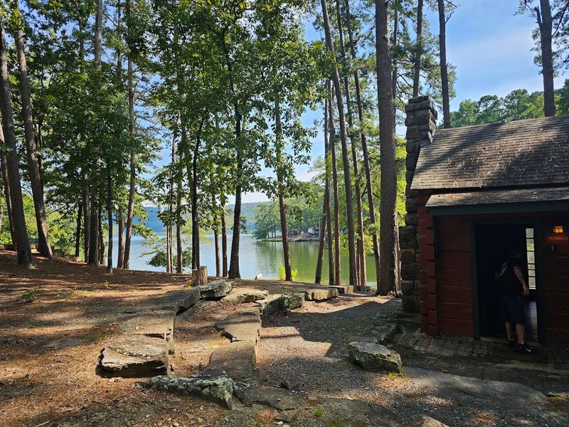 Historic Stone Cabins Showcasing Classic Craftsmanship