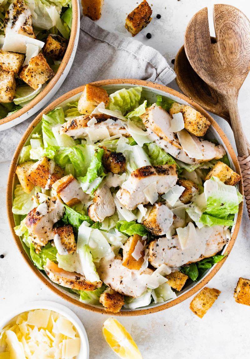 Caesar Salad with Grilled Chicken: Reinvented Classic