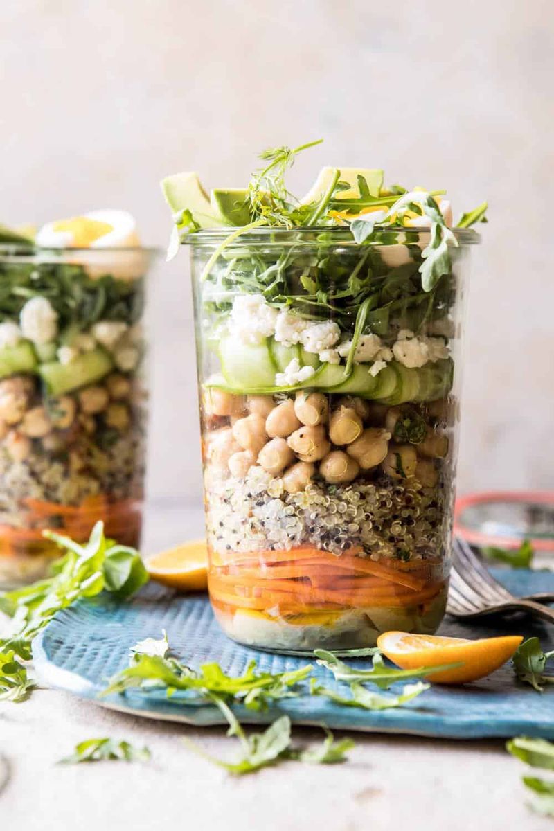 Chickpea Salad Jar