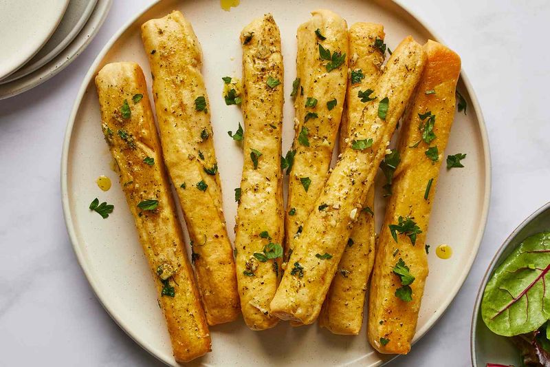 Garlic Festival Fire Sticks