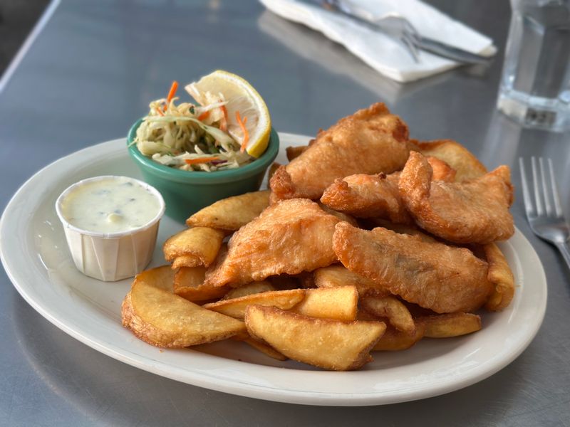 Fish And Chips Done The Newport Way