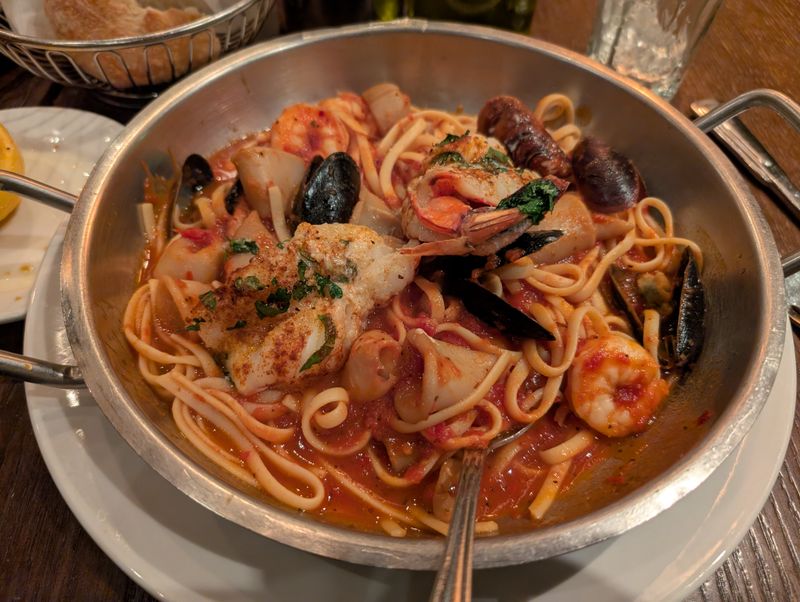 Seafood Diavolo and Pasta Precision