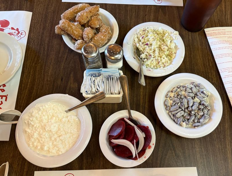 Corn Fritters And The Famous Relish Spread