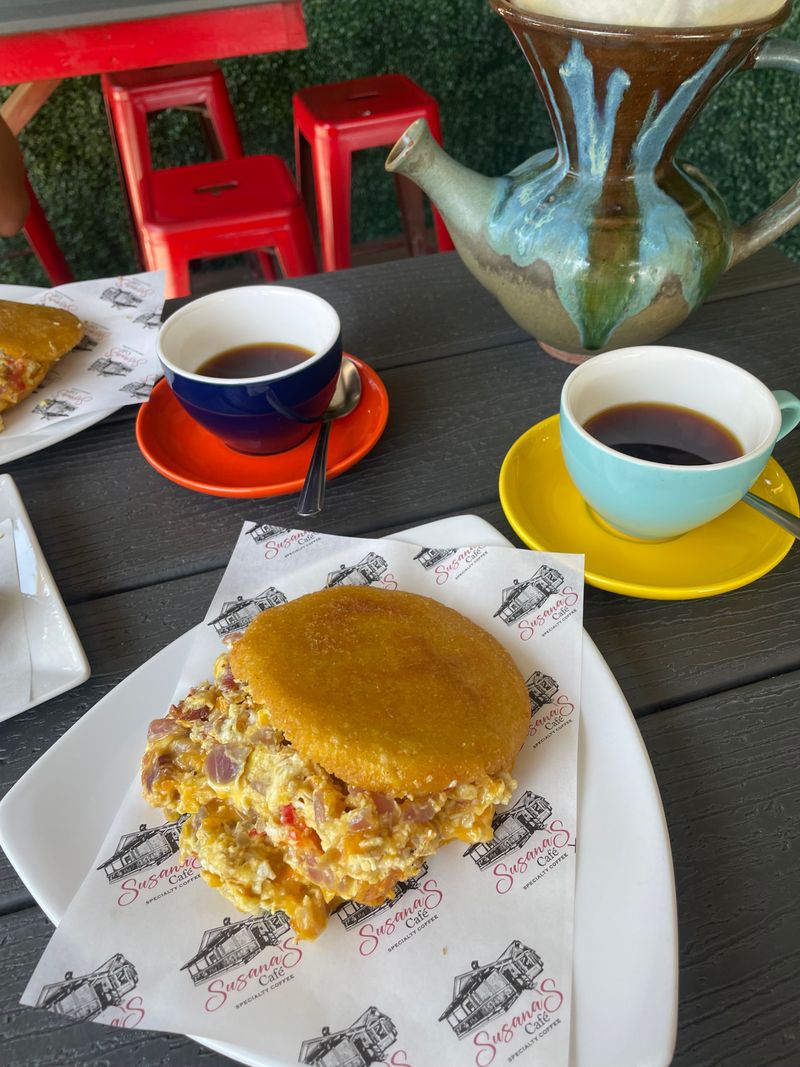 The Breakfast Arepa Experience