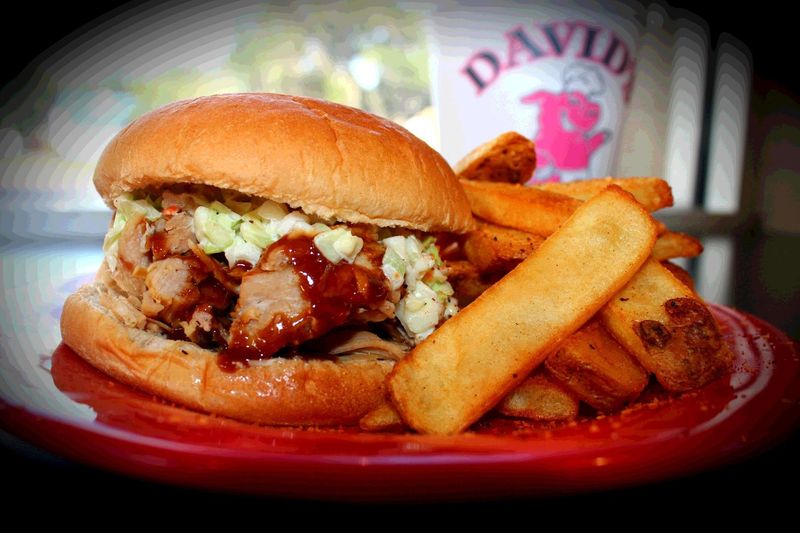 Sliced Pork And Pulled Pork That Define Southern BBQ