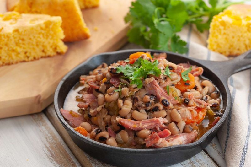 Lucky New Year's Black-Eyed Peas
