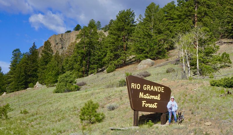 Silver Thread Campground - Between Creede and Lake City