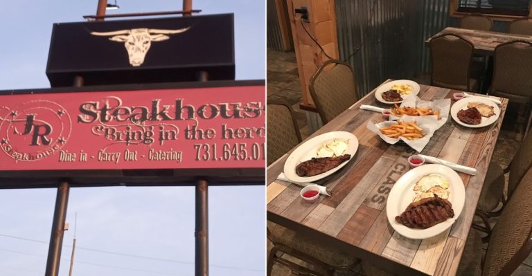 Sink Your Teeth Into The Juiciest Steaks At This Rustic Tennessee Spot