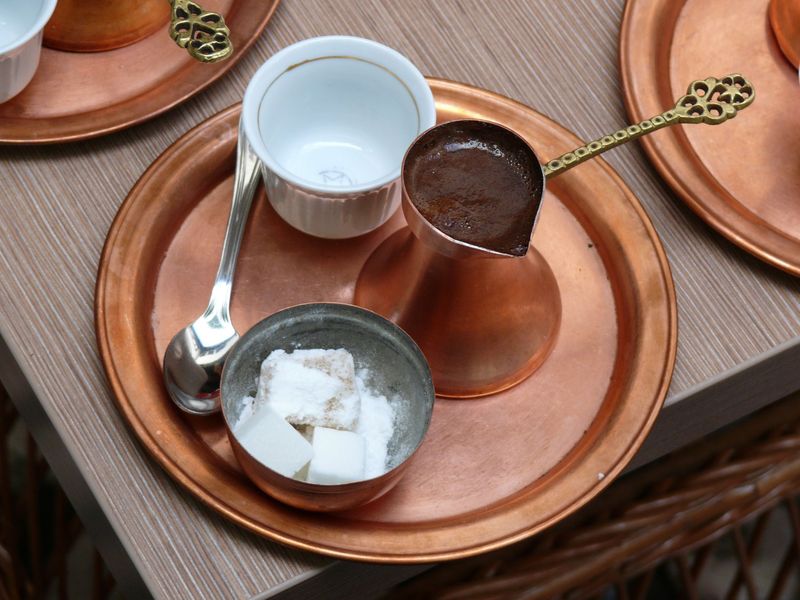 Sip Turkish Coffee Slowly