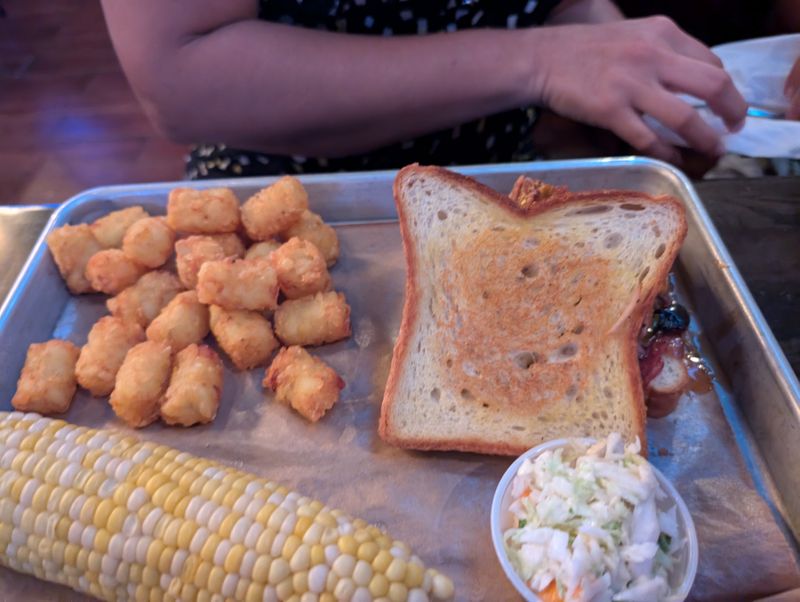 Balance With Vinegar Slaw And Pickles