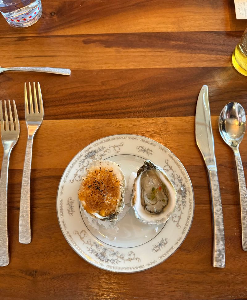 Order The Seasonal Oysters Two Ways