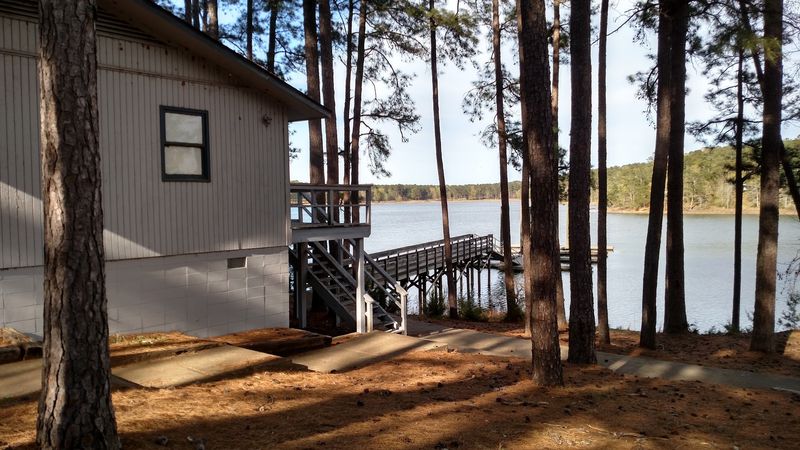 Sitting Right On The Shore Of Strom Thurmond Lake