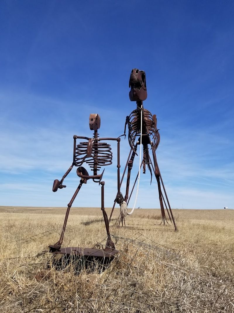 Skeleton Man Walking Skeleton Dinosaur