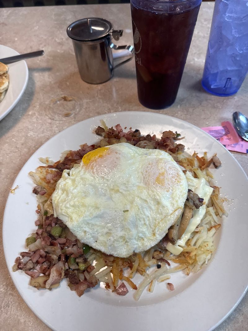 Skillets Loaded To The Very Edge