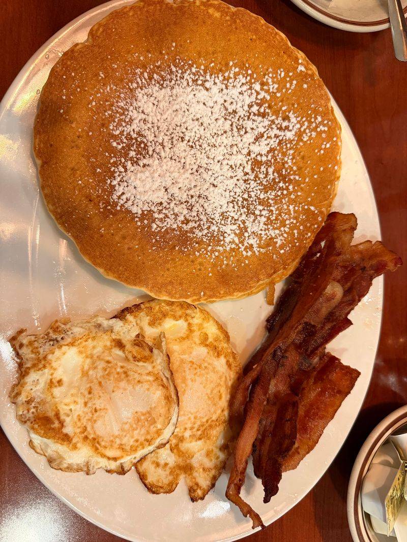 Skillets, Pancakes And Thick Rye Toast