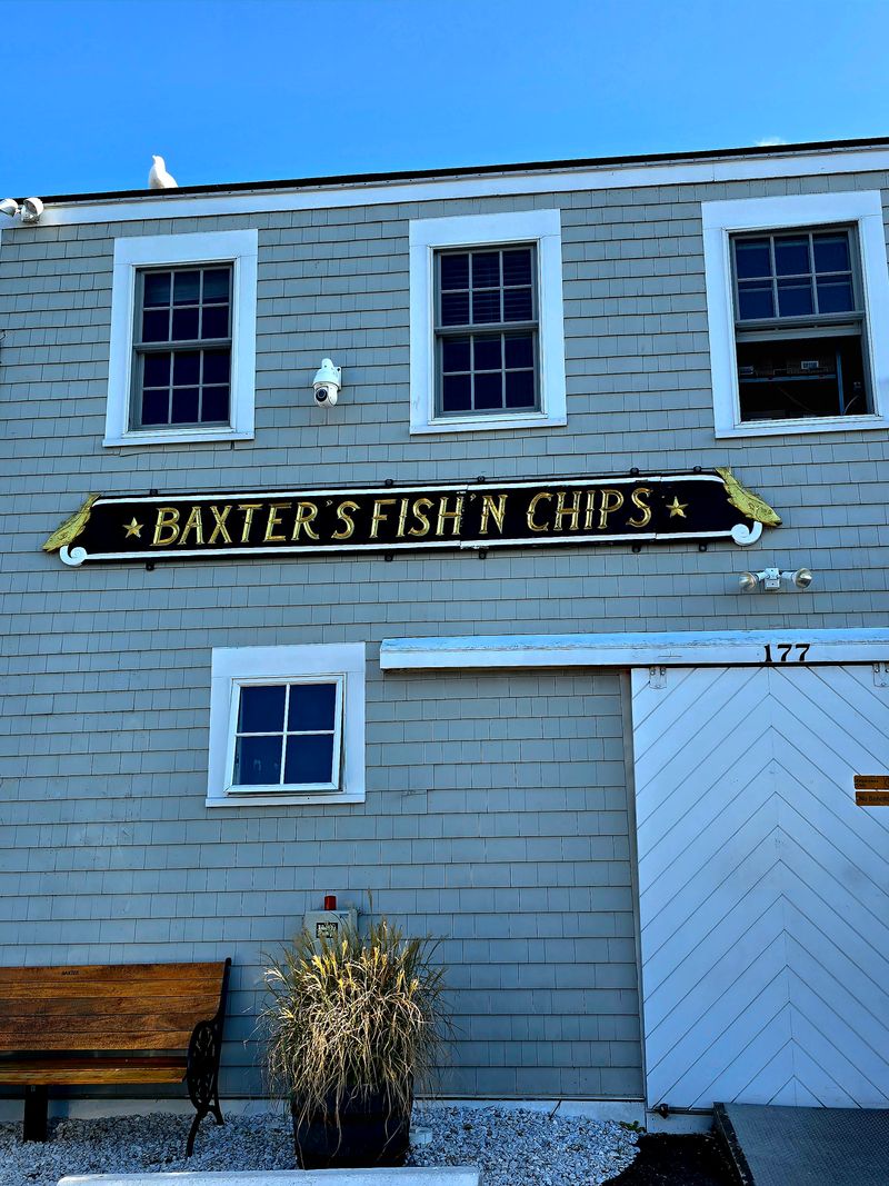 Baxter's Fish 'N Chips — Hyannis, Massachusetts (classic harbor views)