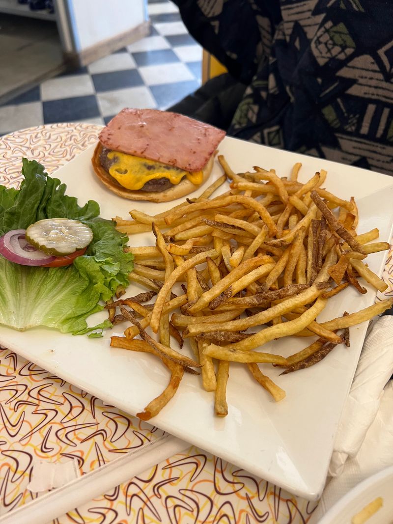 The Famous Burro Burger and Hearty Menu