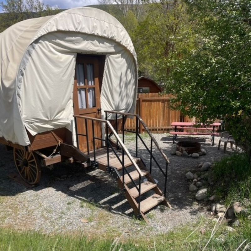 Sleeping In A Real Covered Wagon Sleeping In A Real Covered Wagon