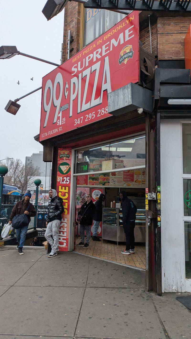 99 Cent Supreme Pizza (Brooklyn)