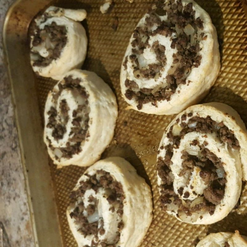 Beef and Biscuit Pinwheels