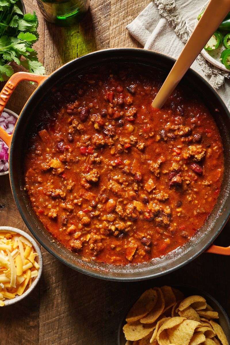 Smoky Beef & Bean Chili