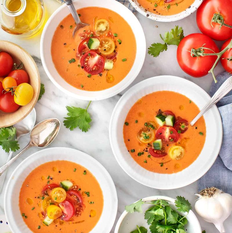 Five-Minute Gazpacho That Tastes Like Sunshine
