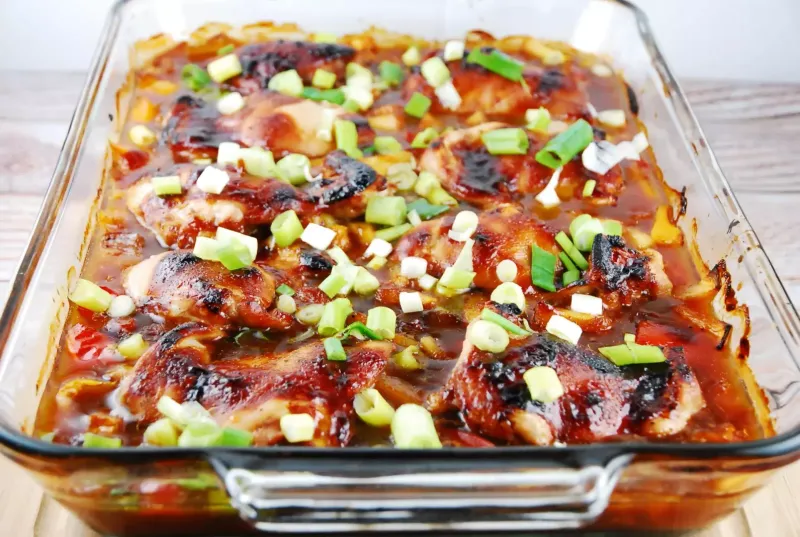 Hawaiian Chicken Dump Dinner