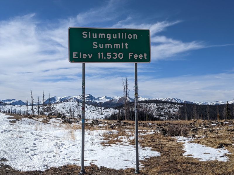 Slumgullion Pass, Colorado Slumgullion Pass, Colorado