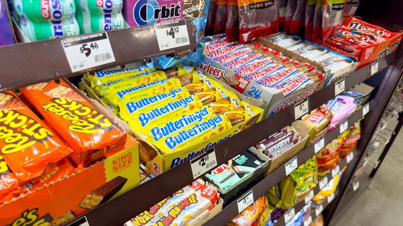 Last-minute checkout items