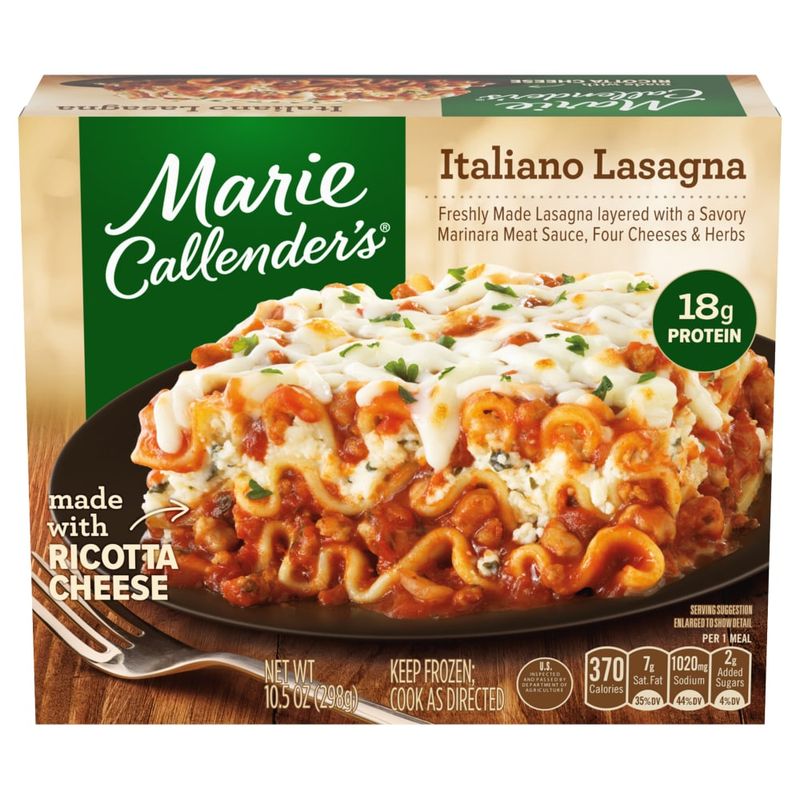 Marie Callender's Lasagna With Meat Sauce: Mediocre Middle Ground