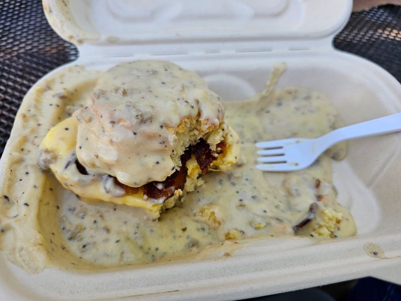 Biscuits With Chocolate Gravy