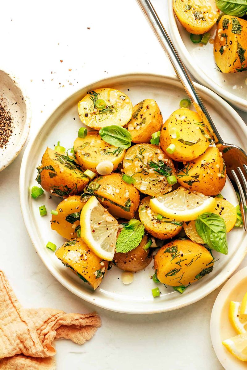 Herb Potato Salad With Vinaigrette