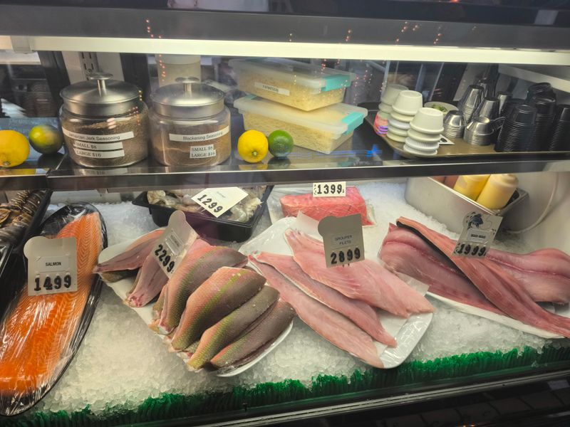 Fresh Catch Choices and Portions