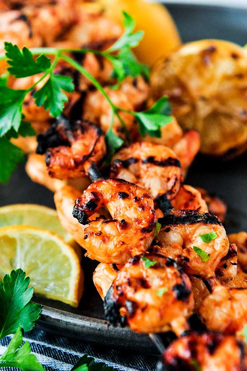 Tangy Grilled Shrimp