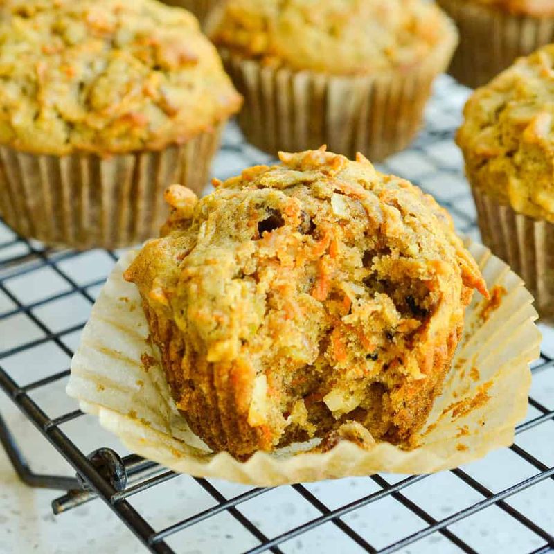 Morning Glory Zucchini Muffins