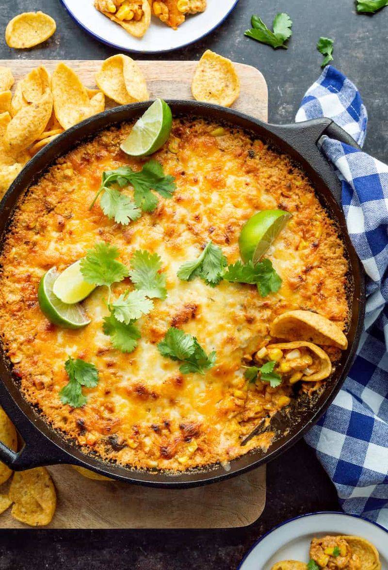 Charred Street Corn Dip