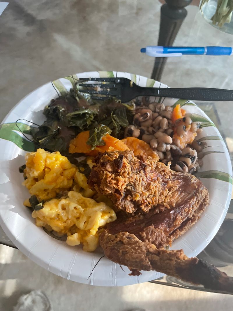 Collard Greens Cooked Low And Slow