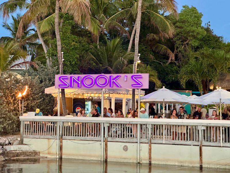 Snook's Bayside Restaurant And Grand Tiki Bar, Key Largo Snook's Bayside Restaurant And Grand Tiki Bar, Key Largo