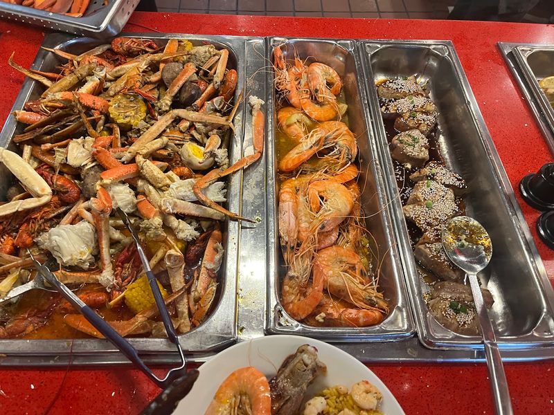 Snow Crab Legs Piled High
