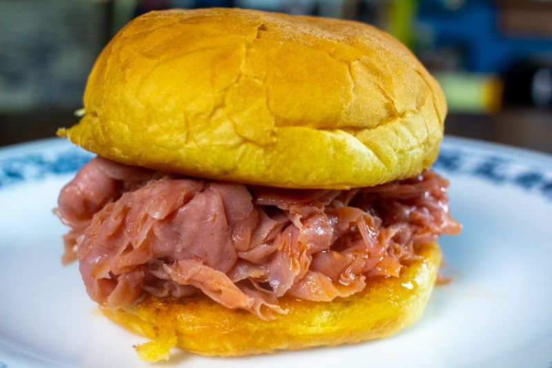 Isaly's Chipped Chopped Ham Sandwiches
