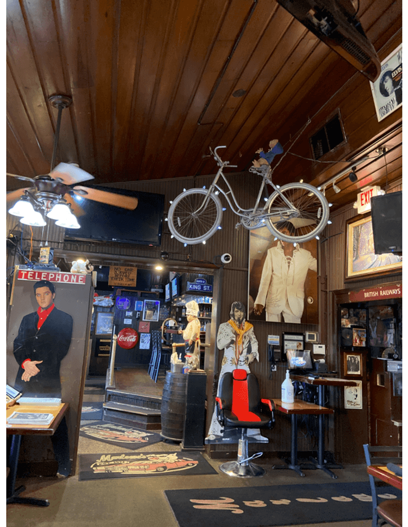 Soak Up The Elvis Memorabilia At Every Turn